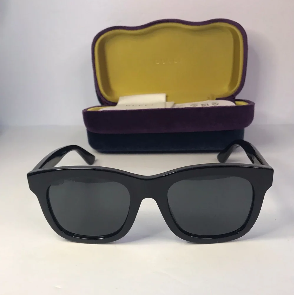 💯 Original Gucci GG0326S 001 Sunglasses with Case and Bag